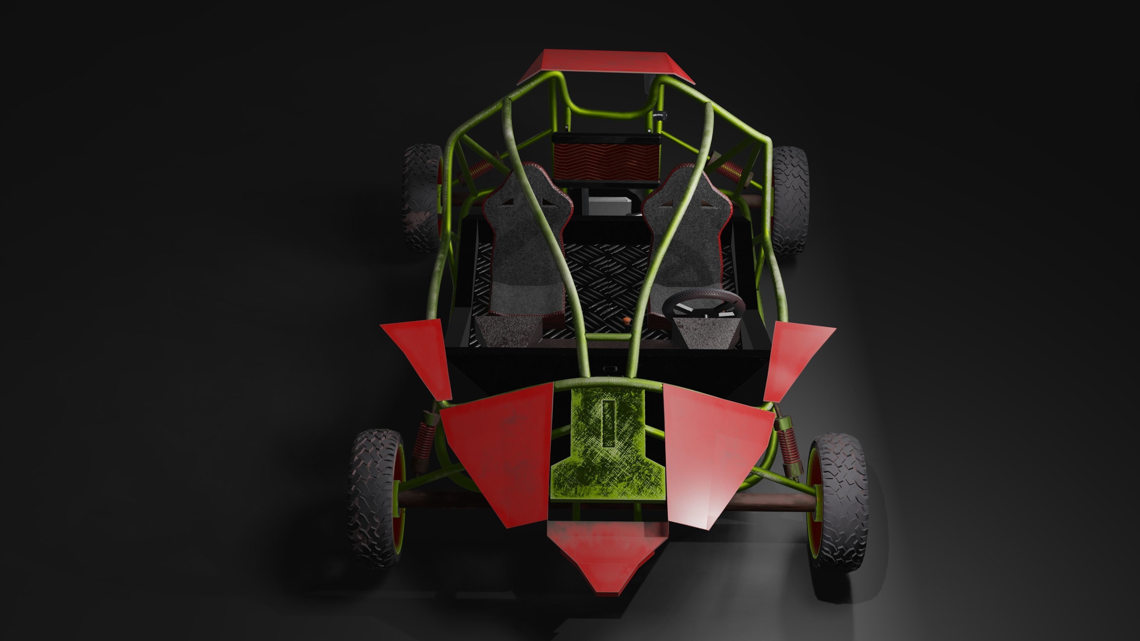 Buggy 3D model_2