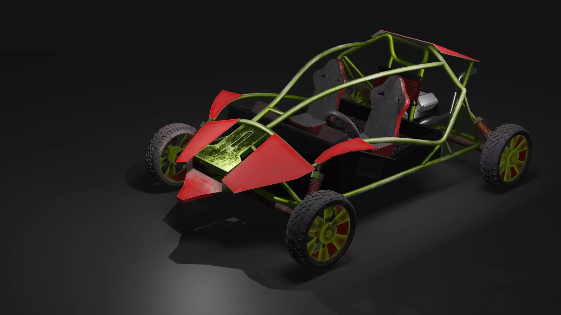 Buggy 3D model_0