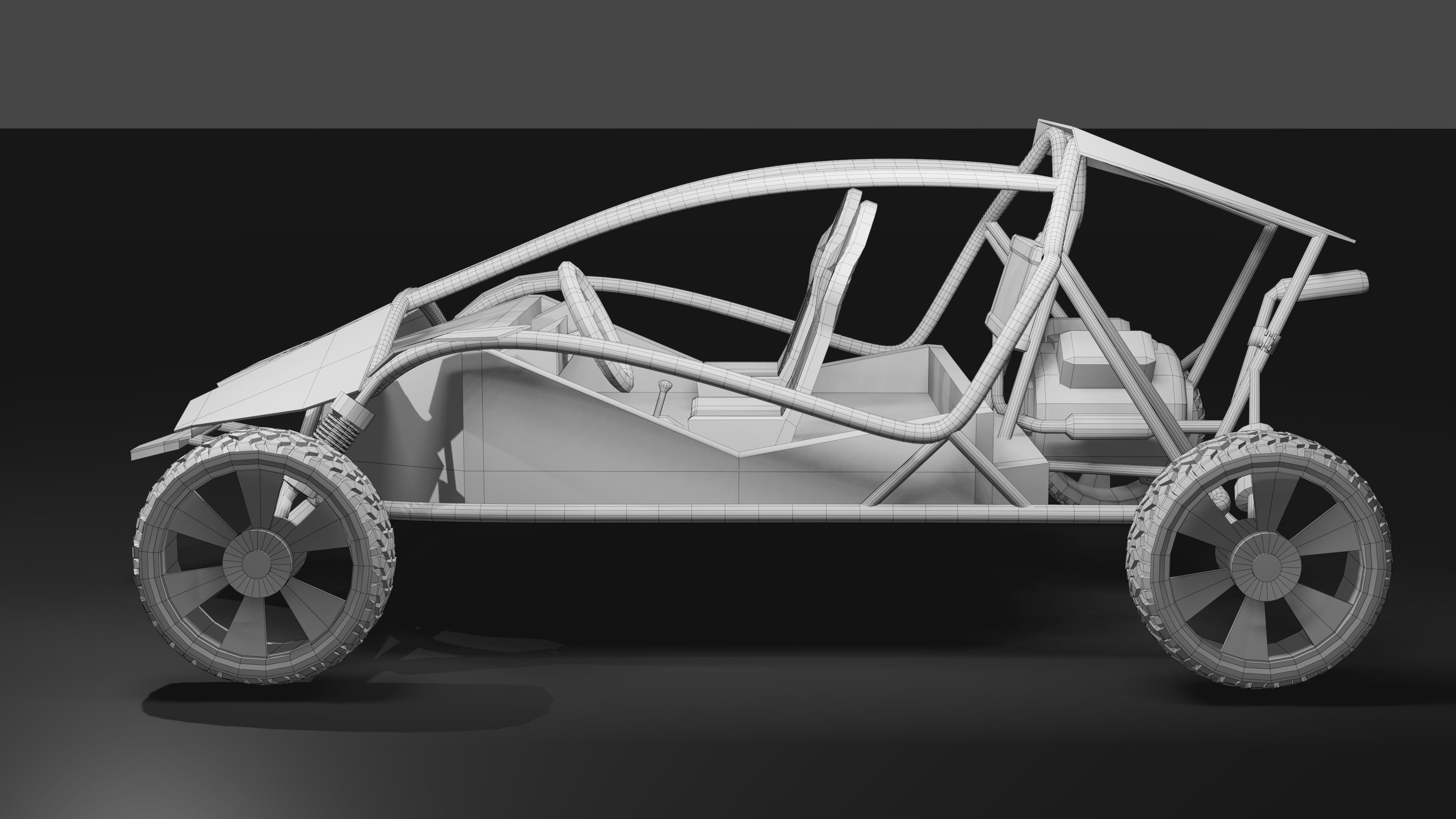 Buggy 3D model_11