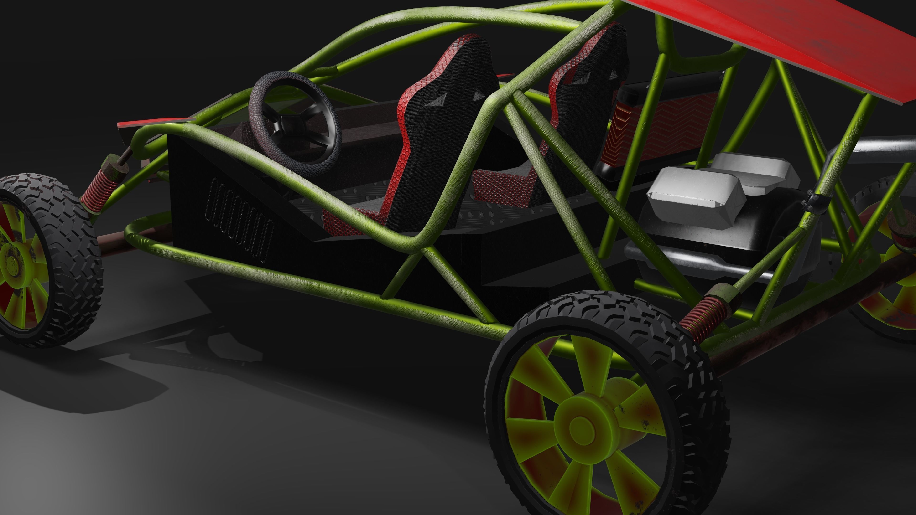 Buggy 3D model_4