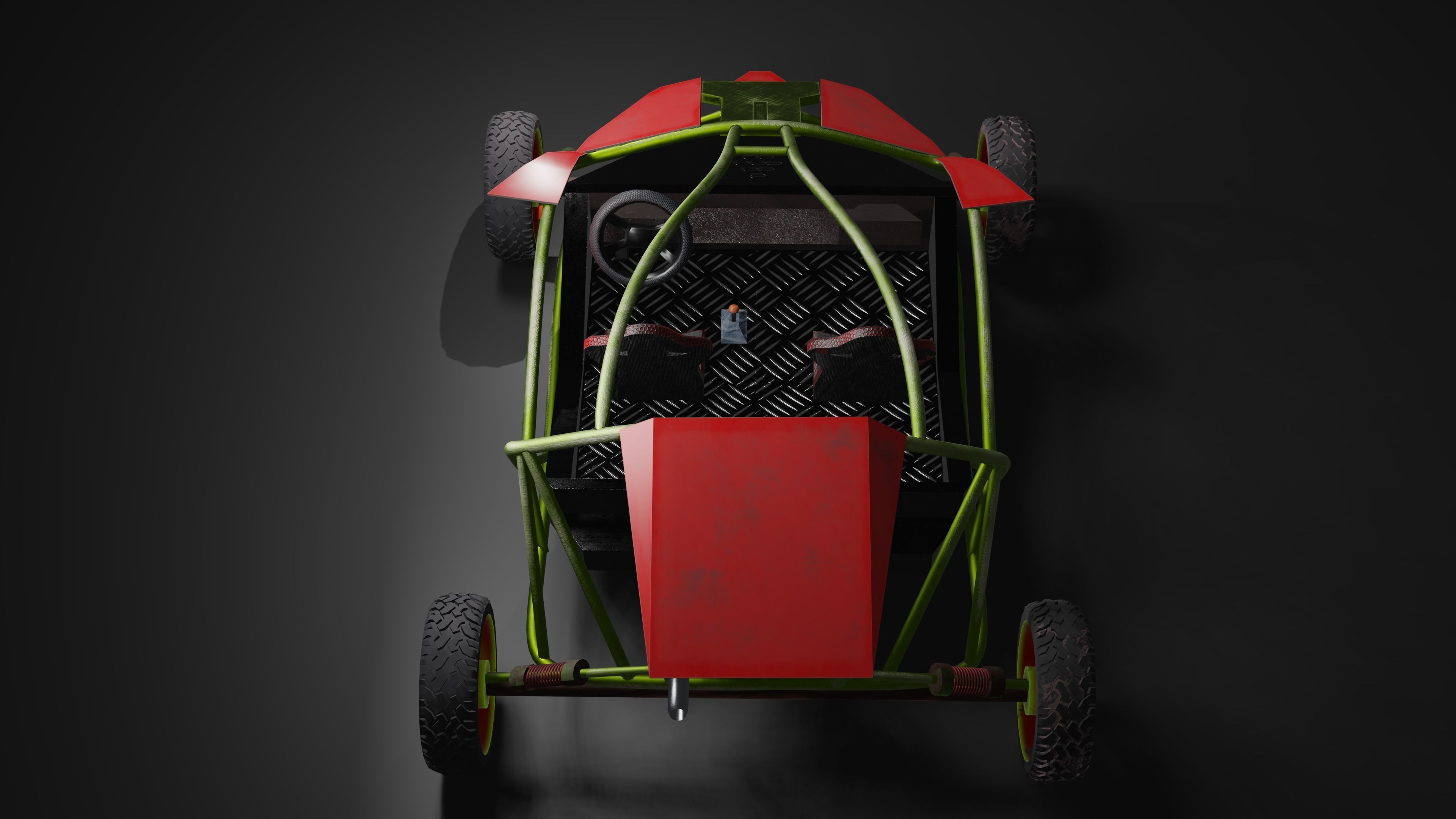 Buggy 3D model_3