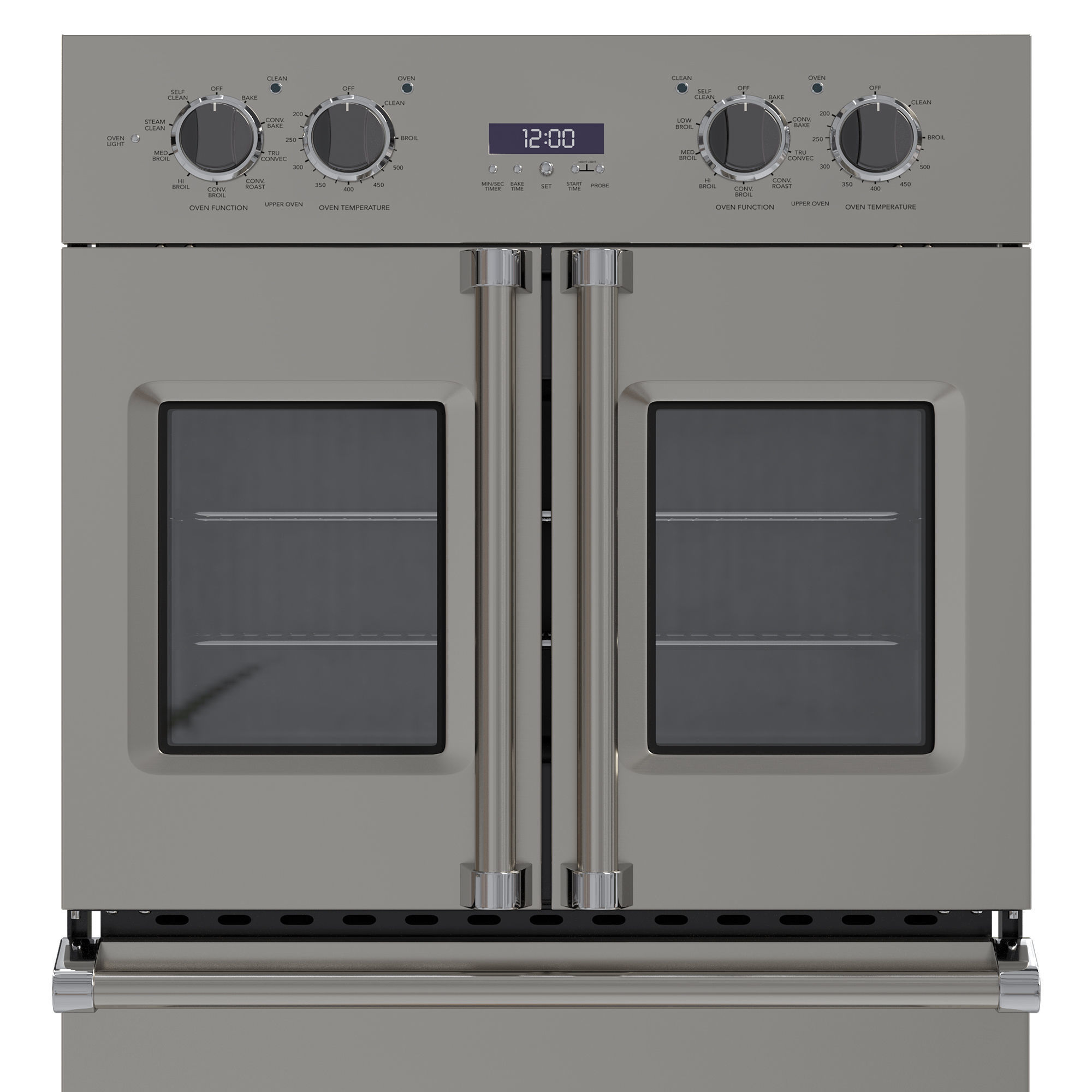 Viking Electric Double French-Door Oven 3D model_10
