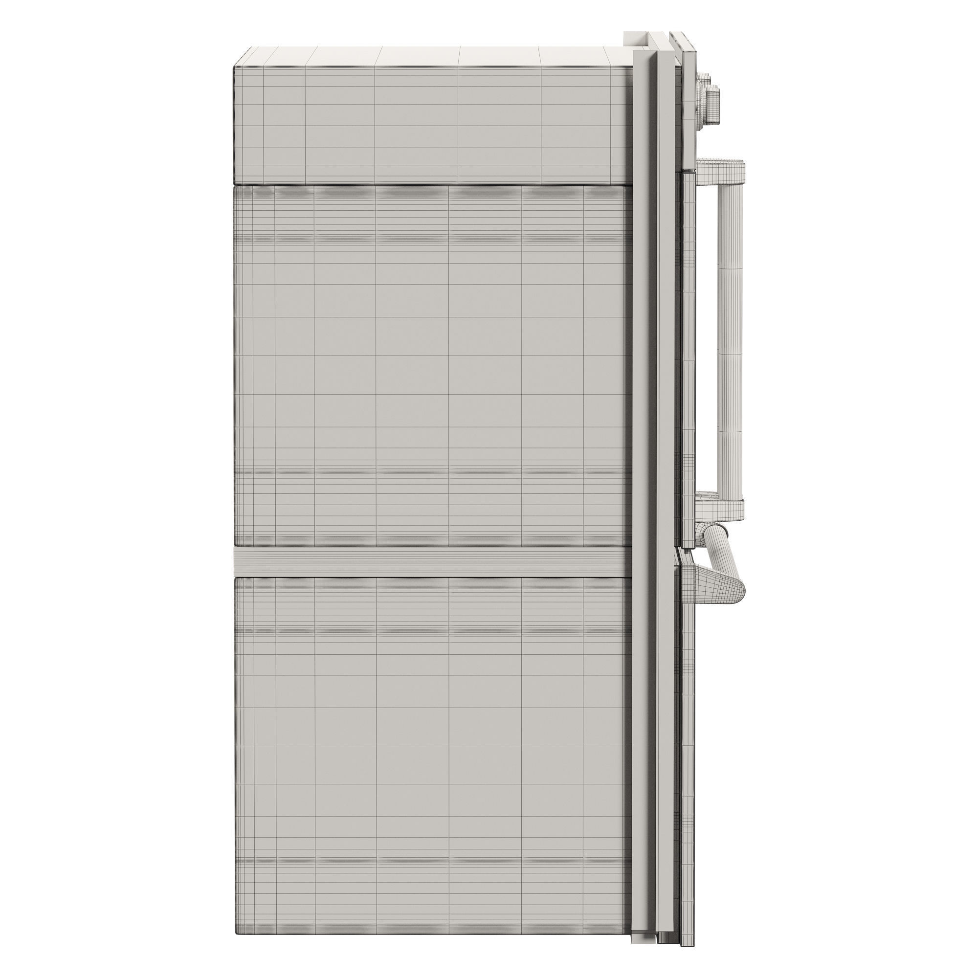 Viking Electric Double French-Door Oven 3D model_7