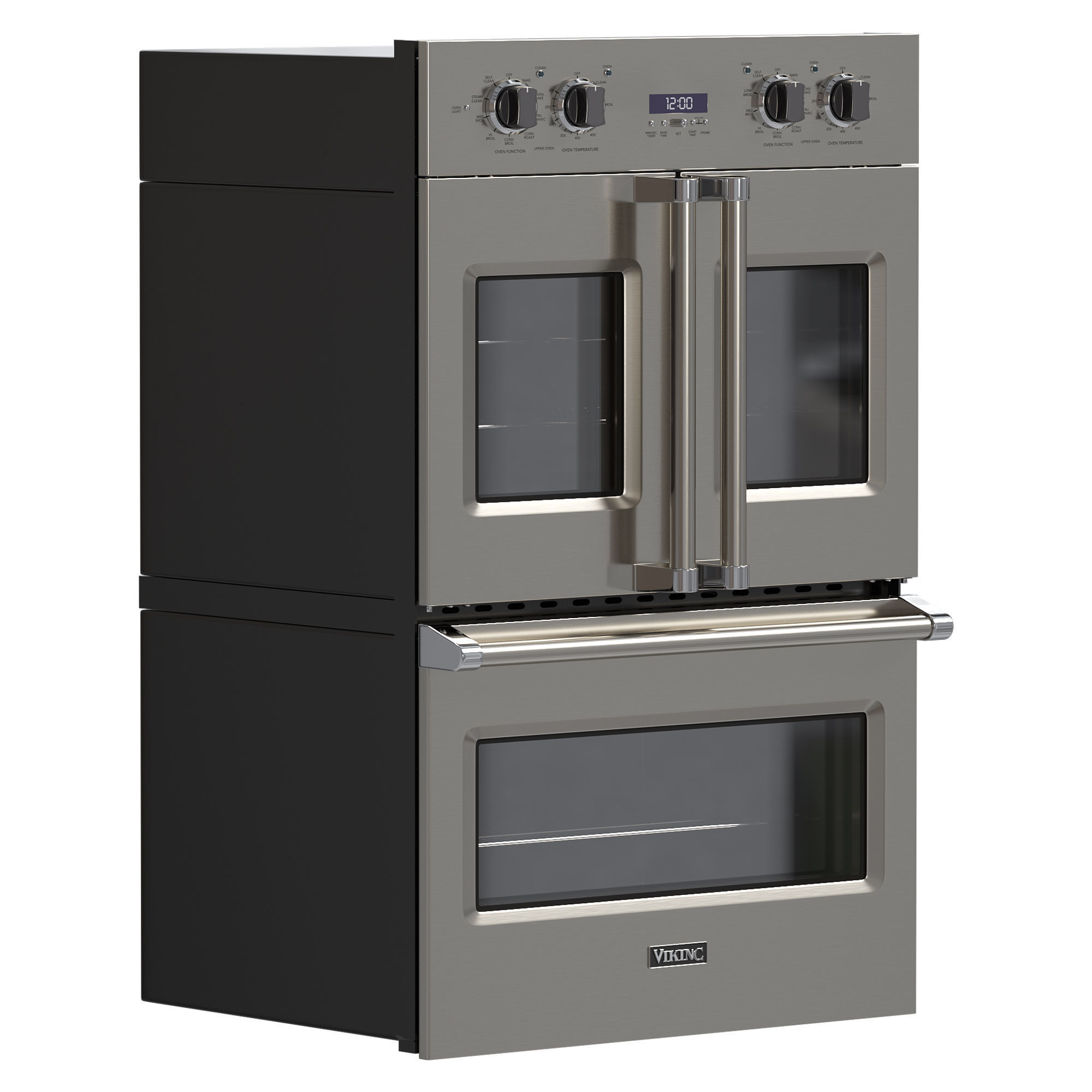 Viking Electric Double French-Door Oven 3D model_2