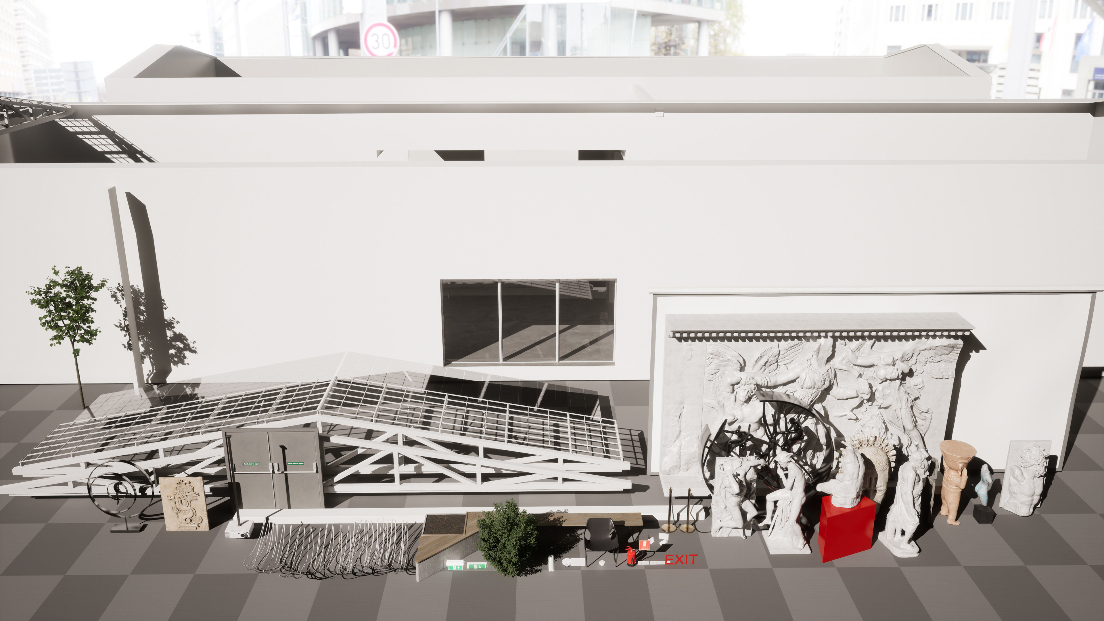 Archinteriors for UE vol 10 - collection of 5 scenes 3D model_35