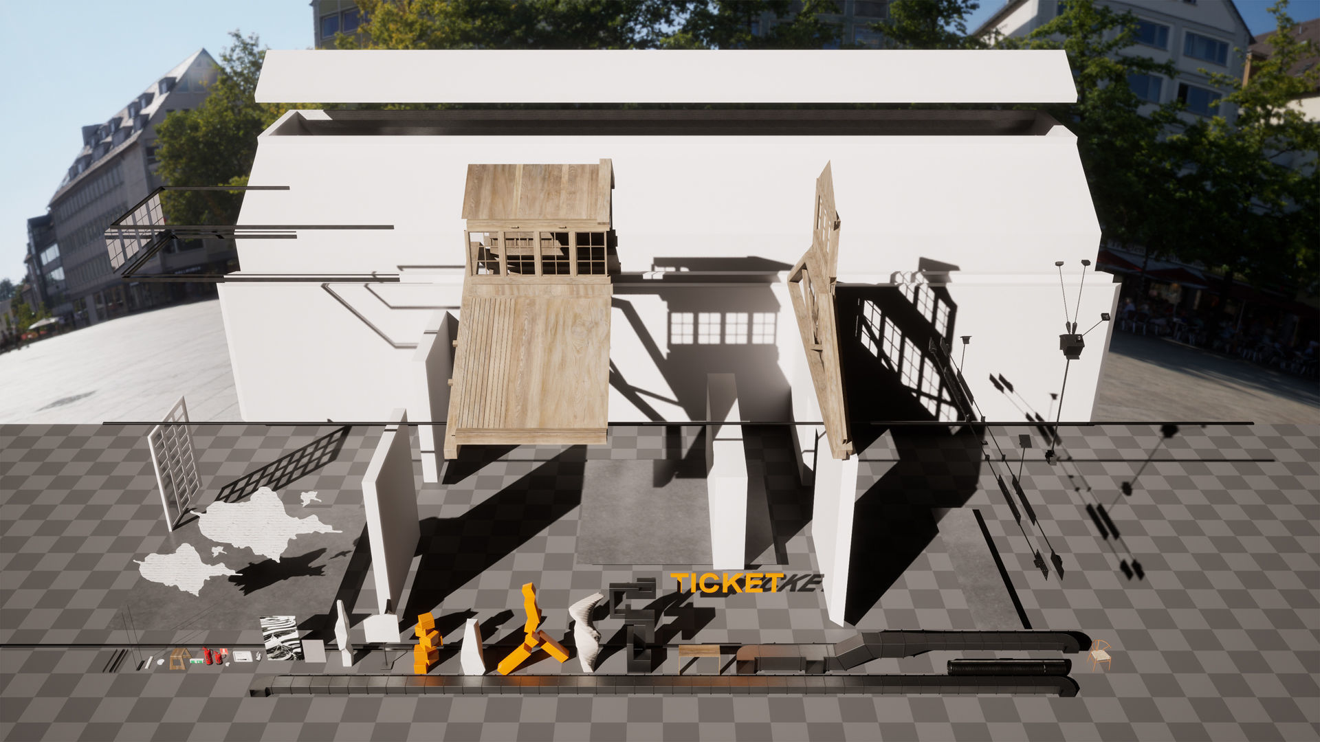 Archinteriors for UE vol 10 - collection of 5 scenes 3D model_8