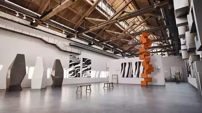 Archinteriors for UE vol 10 - collection of 5 scenes 3D model Archinteriors for UE vol 10 - collection of 5 scenes 3D model