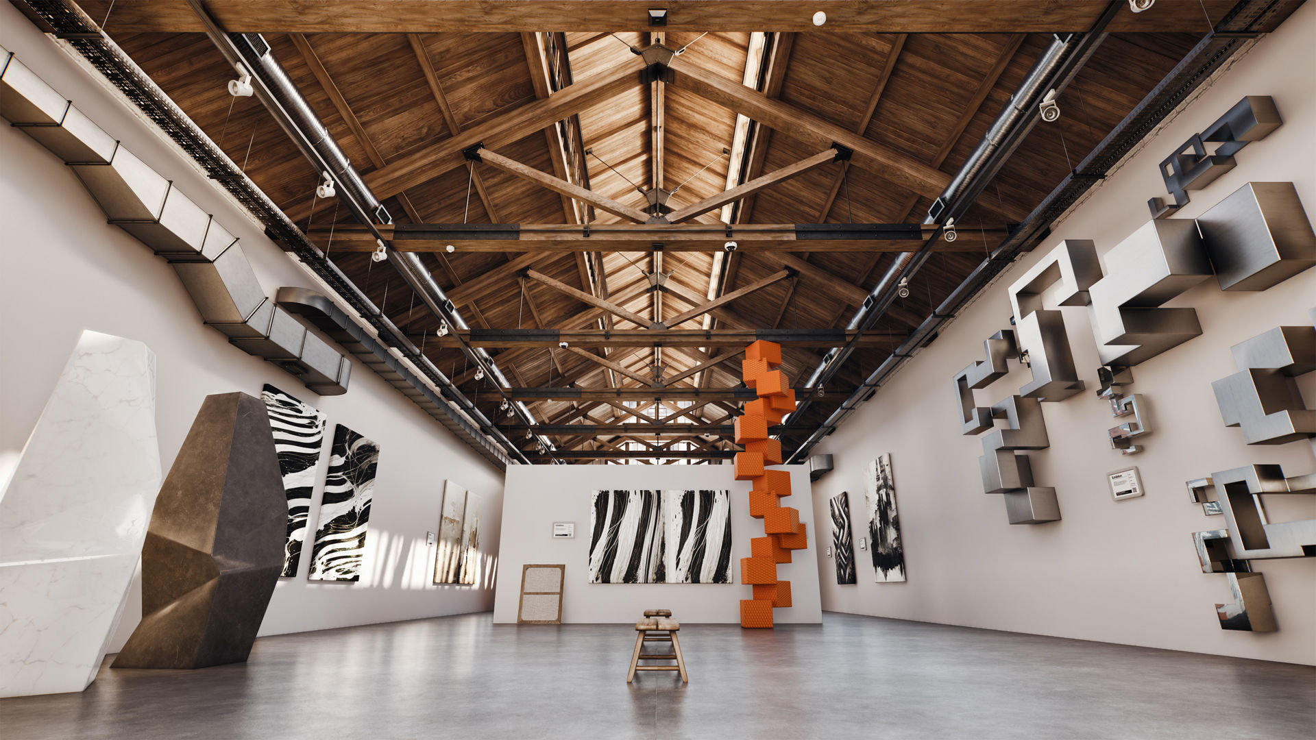 Archinteriors for UE vol 10 - collection of 5 scenes 3D model_4