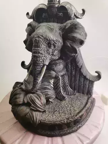 ELEPHANT BOOKENDS