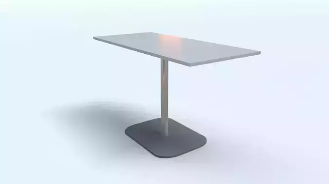 Metal Cafe rectangular Table