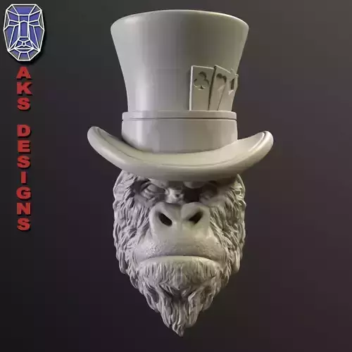 Animal Wall home decor Magician guerilla v153