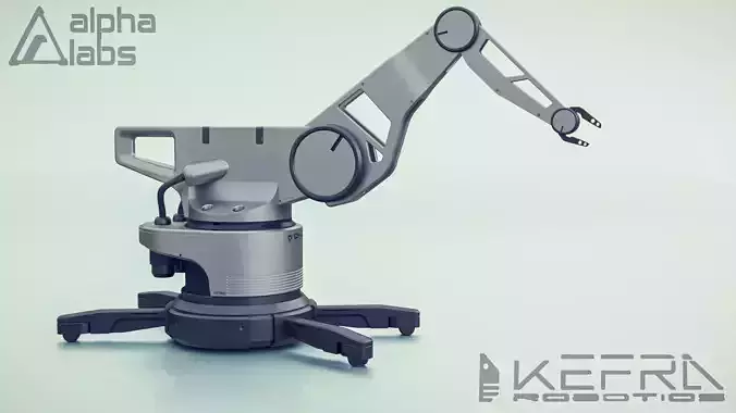 RoboWorker 3D model