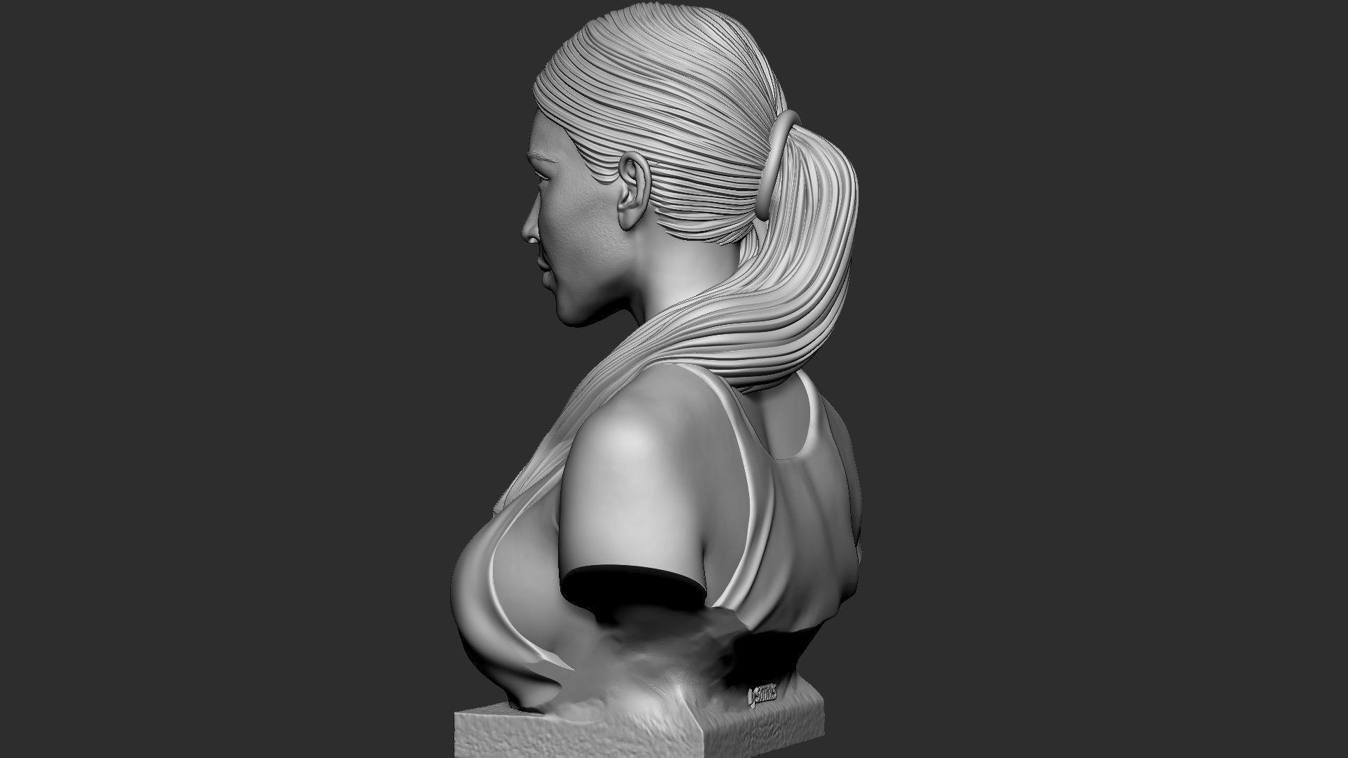 Kim Kardashian 3D print model_39