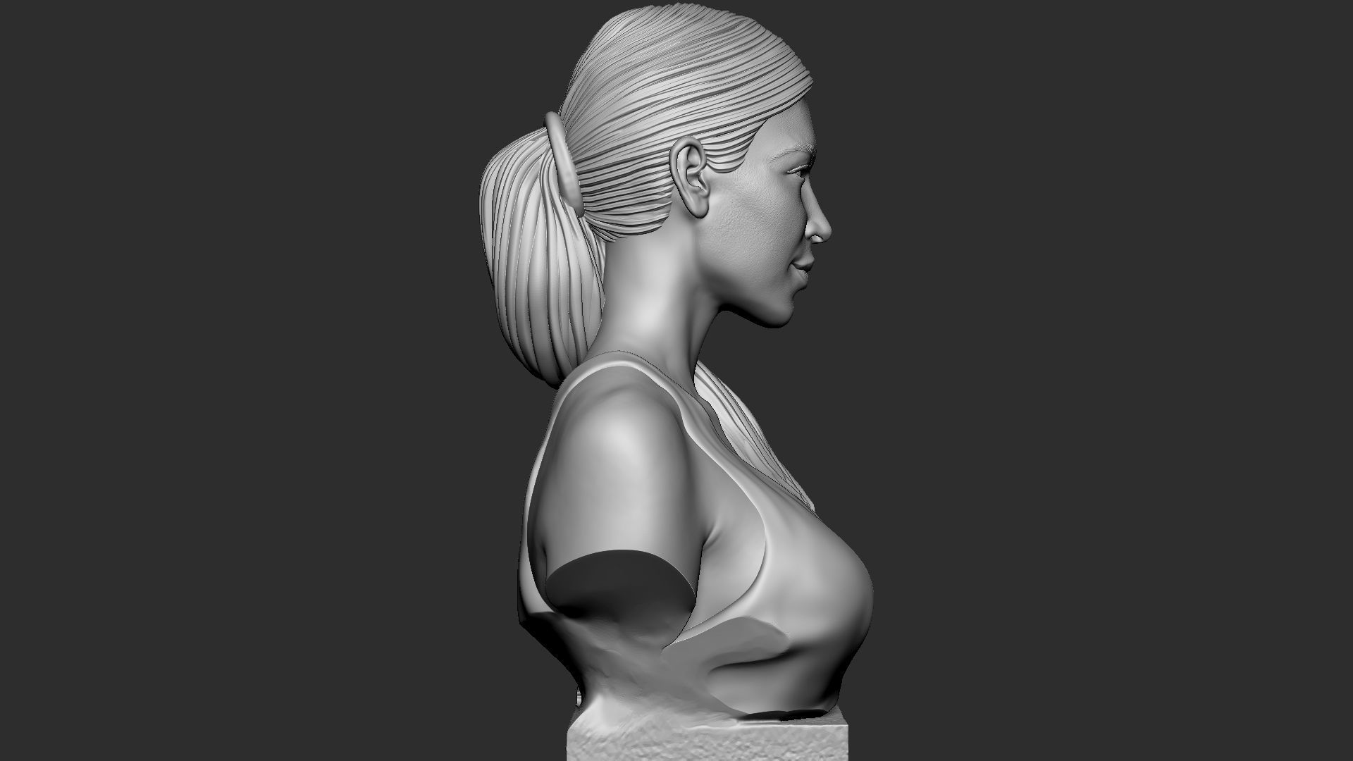 Kim Kardashian 3D print model_20
