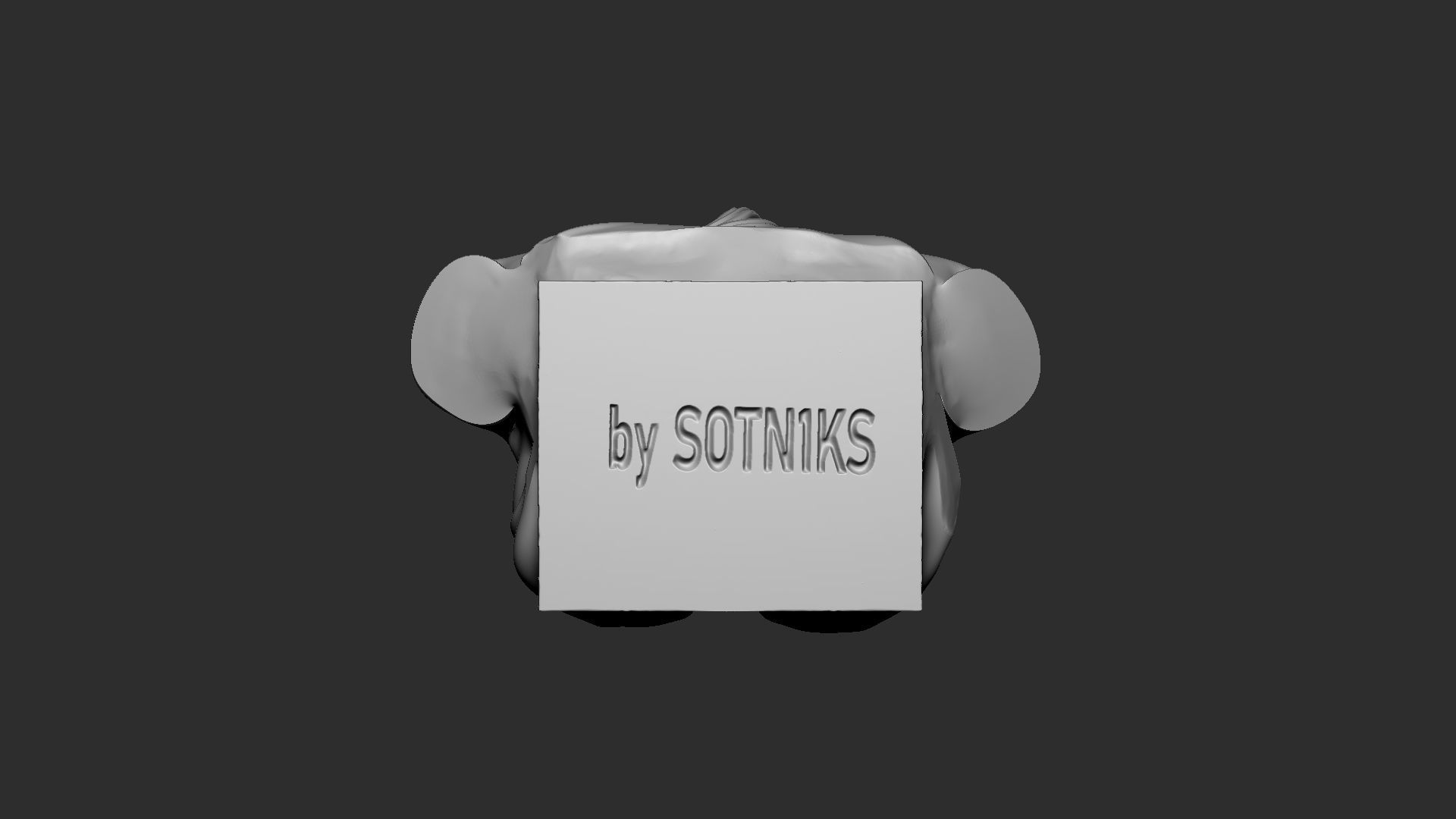 Kim Kardashian 3D print model_33