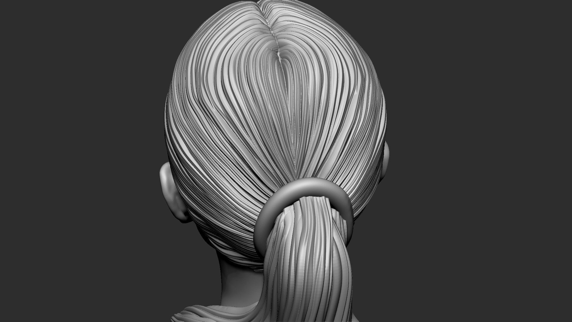 Kim Kardashian 3D print model_30