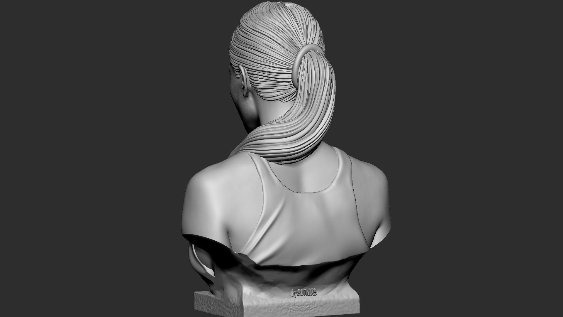 Kim Kardashian 3D print model_14