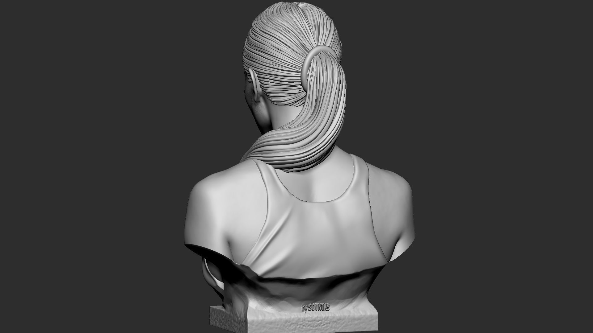 Kim Kardashian 3D print model_13