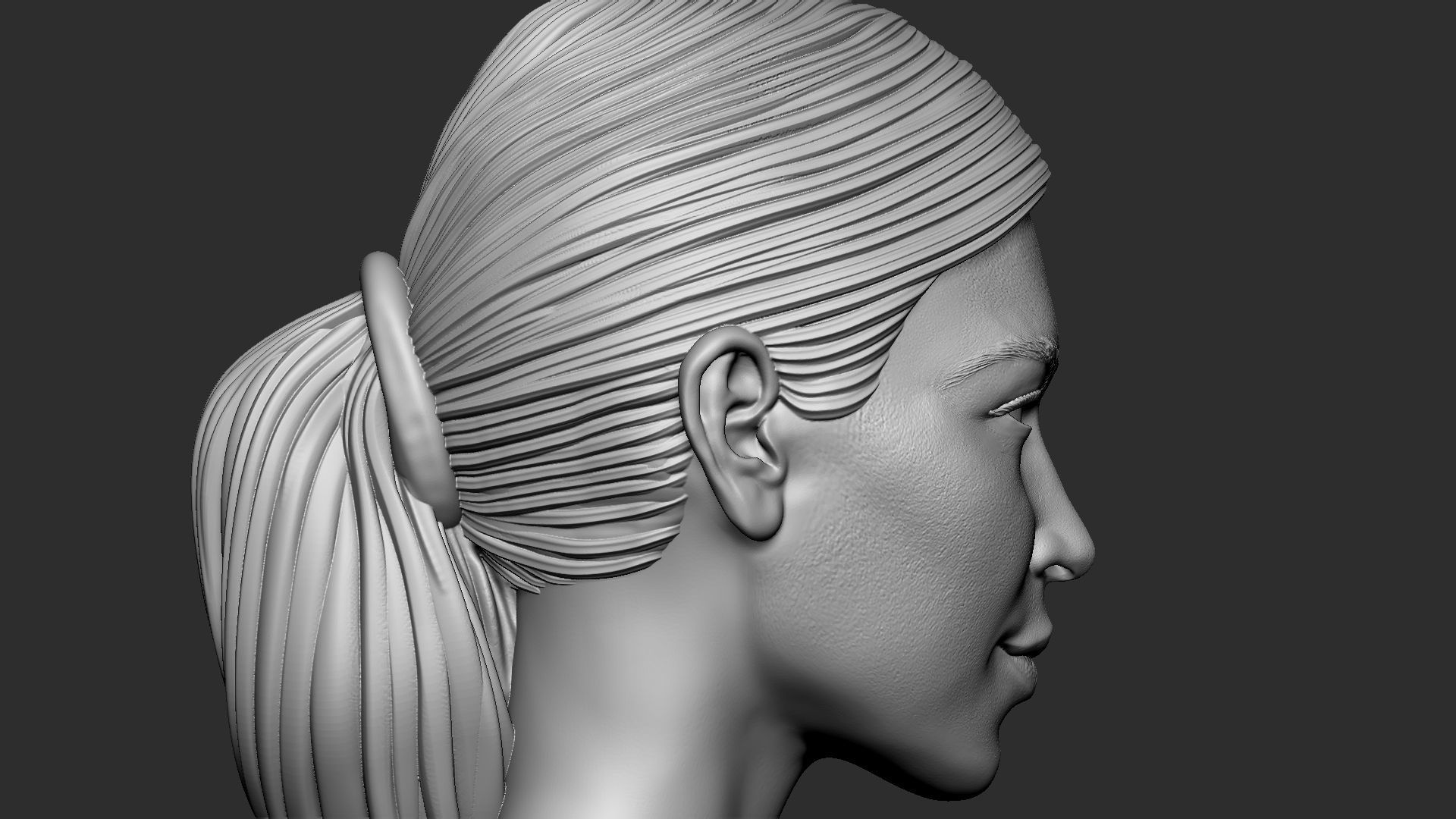 Kim Kardashian 3D print model_32