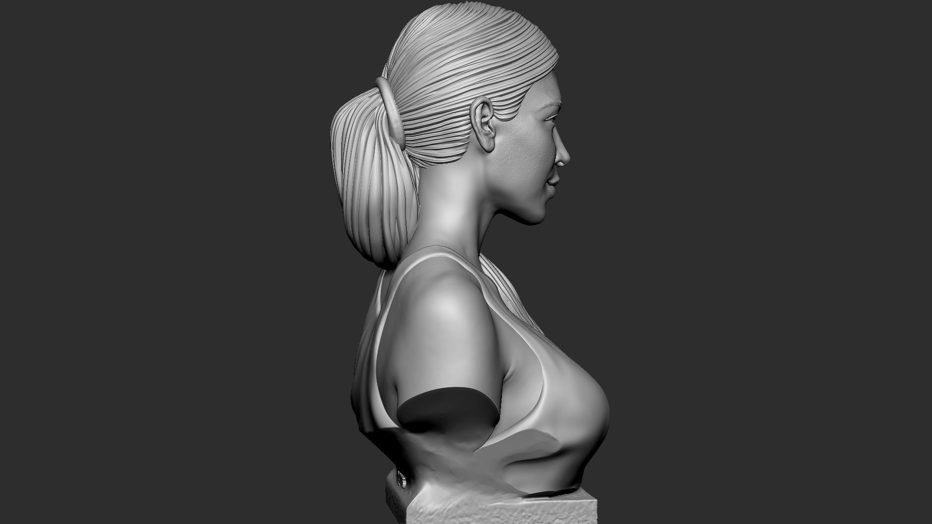 Kim Kardashian 3D print model_19