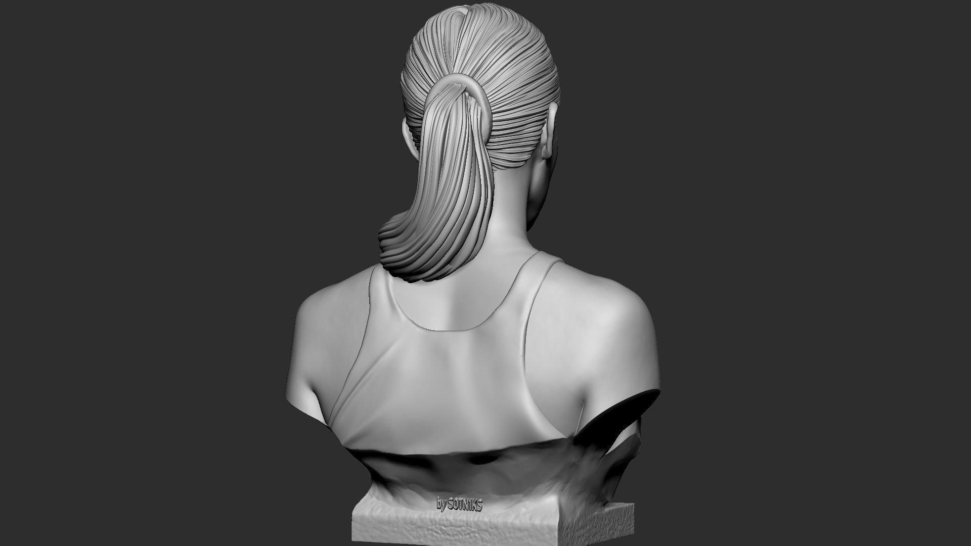 Kim Kardashian 3D print model_16