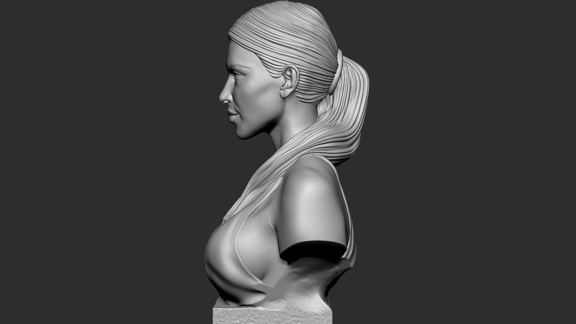 Kim Kardashian 3D print model_38
