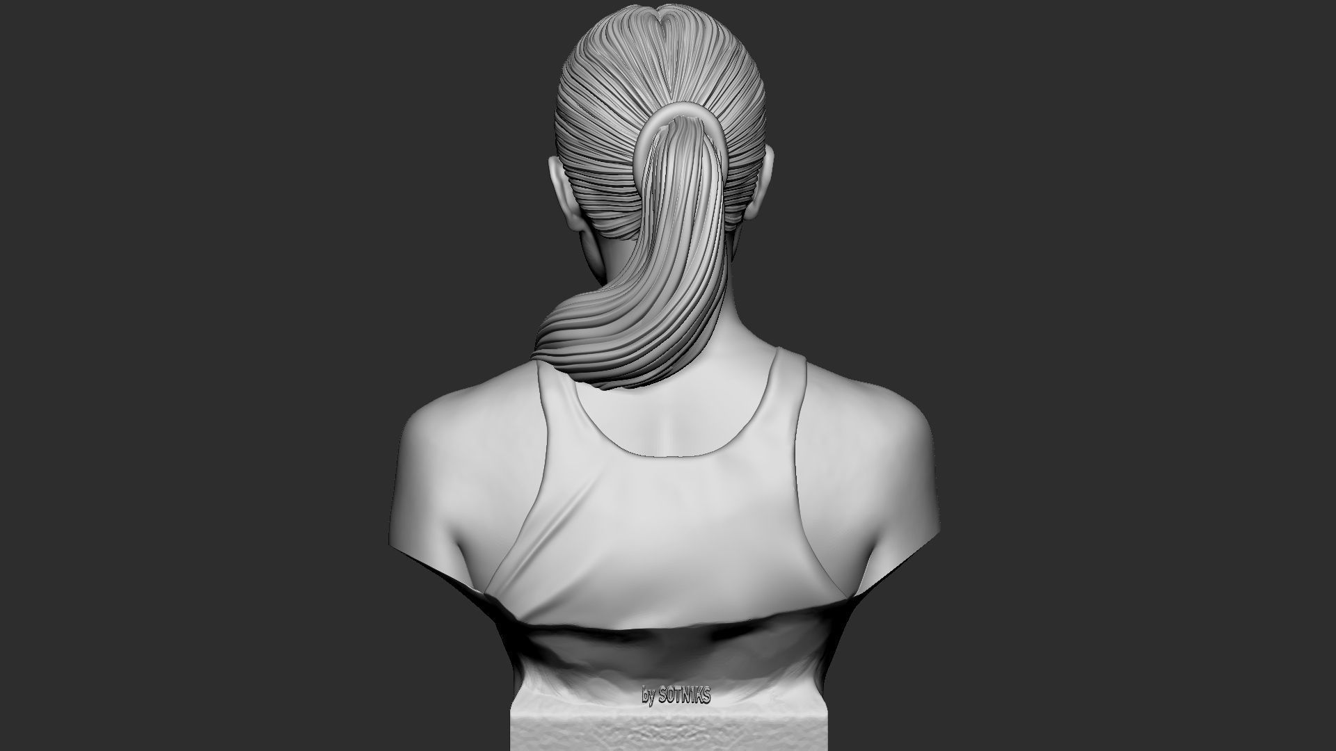 Kim Kardashian 3D print model_15