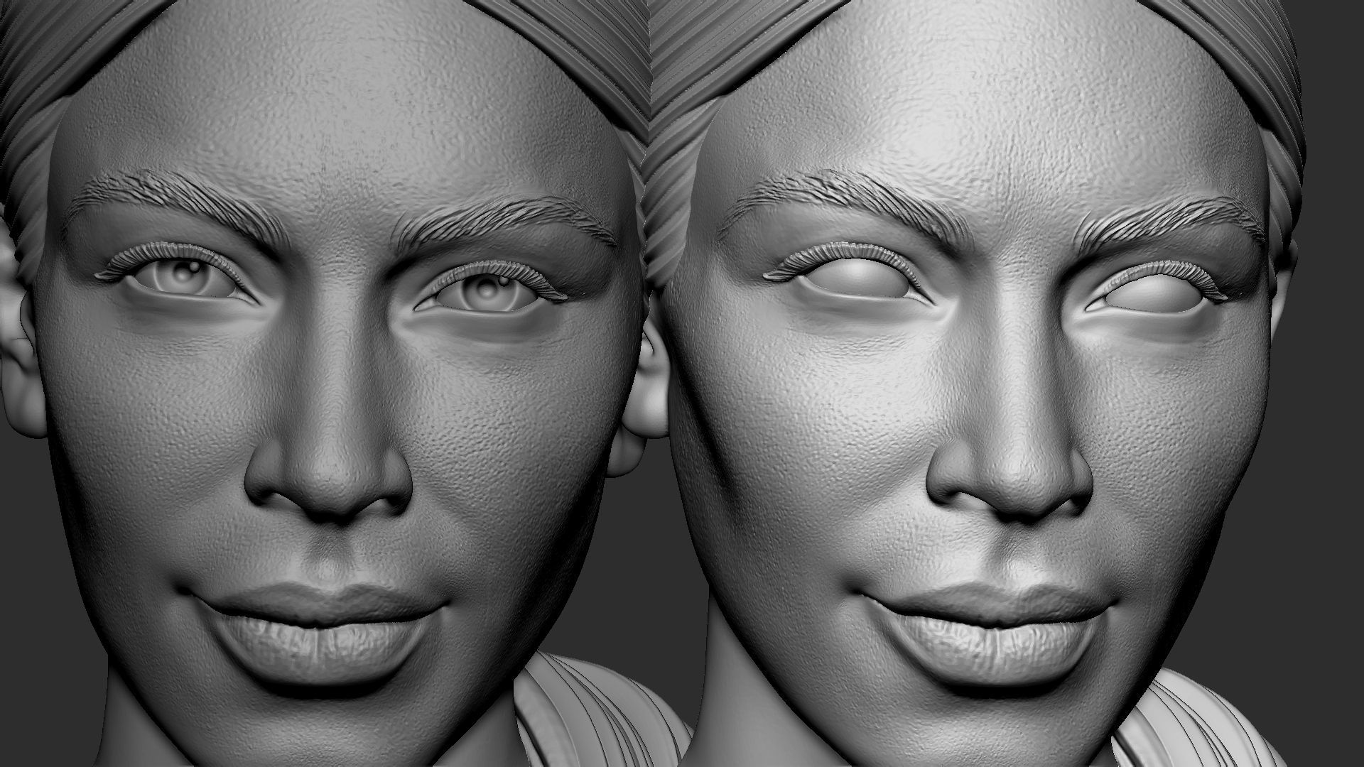 Kim Kardashian 3D print model_9