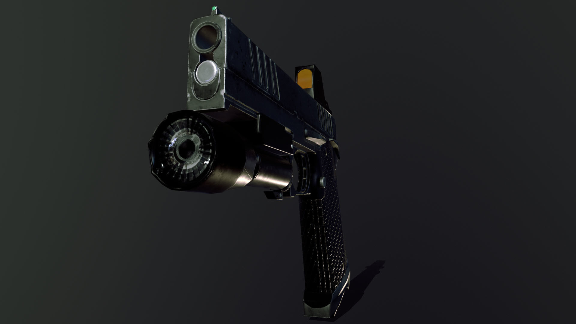 Staccato P 2011 Low-poly 3D model_3