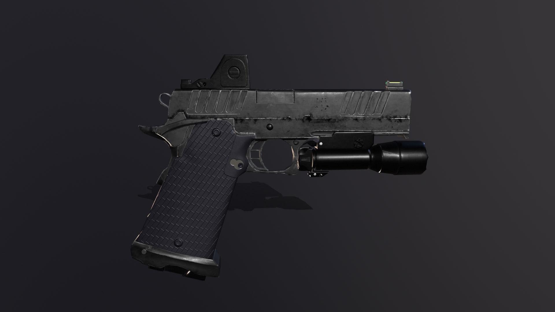 Staccato P 2011 Low-poly 3D model_16