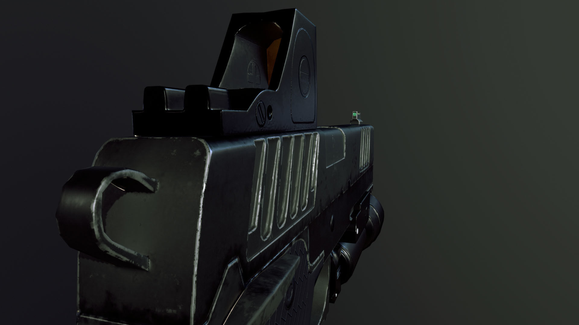 Staccato P 2011 Low-poly 3D model_4