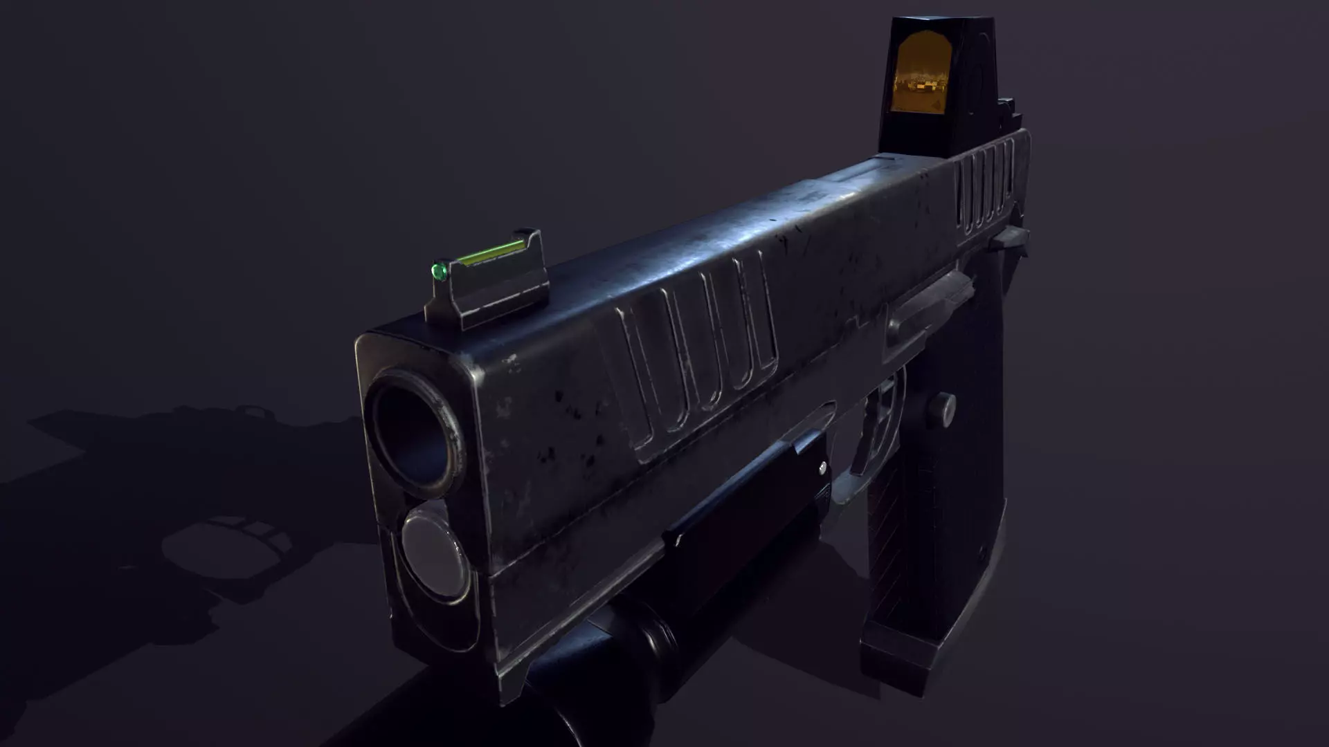 Staccato P 2011 Low-poly 3D model_0