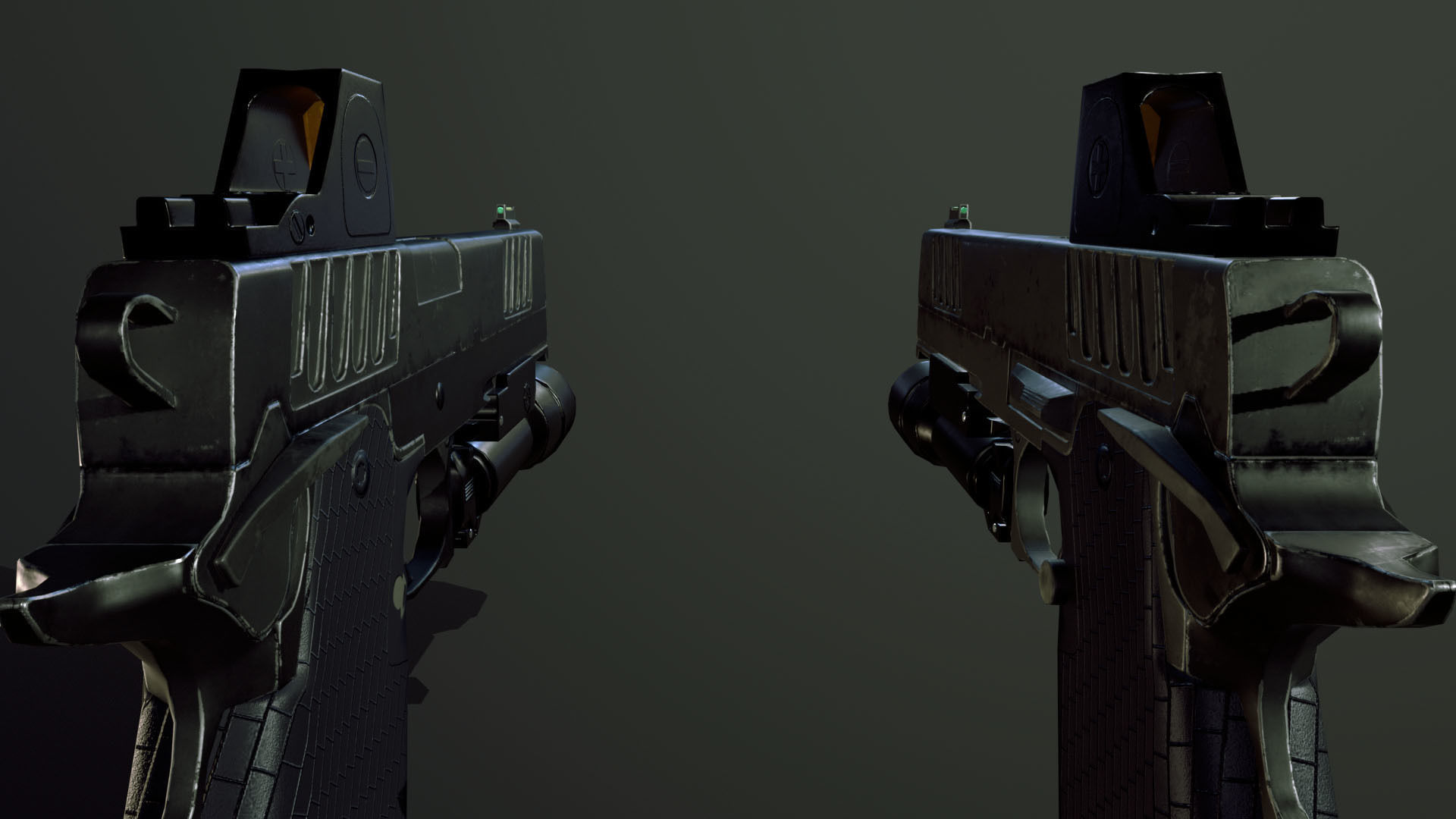 Staccato P 2011 Low-poly 3D model_5