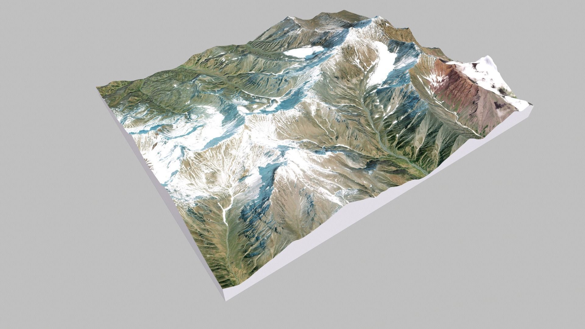 Volcano Tumrok Kamchatka 3D model_10