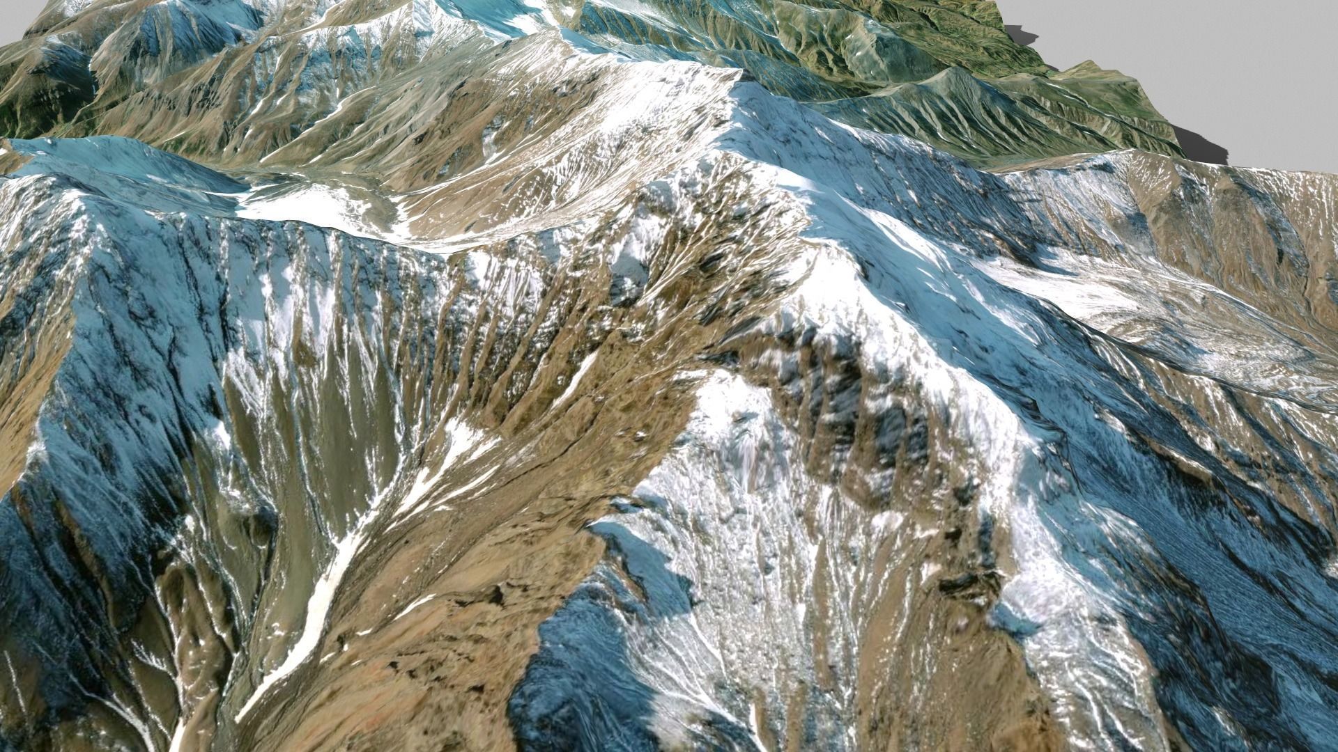 Volcano Tumrok Kamchatka 3D model_8