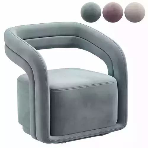 Mia Lounge Chair by roveconcepts 3D model