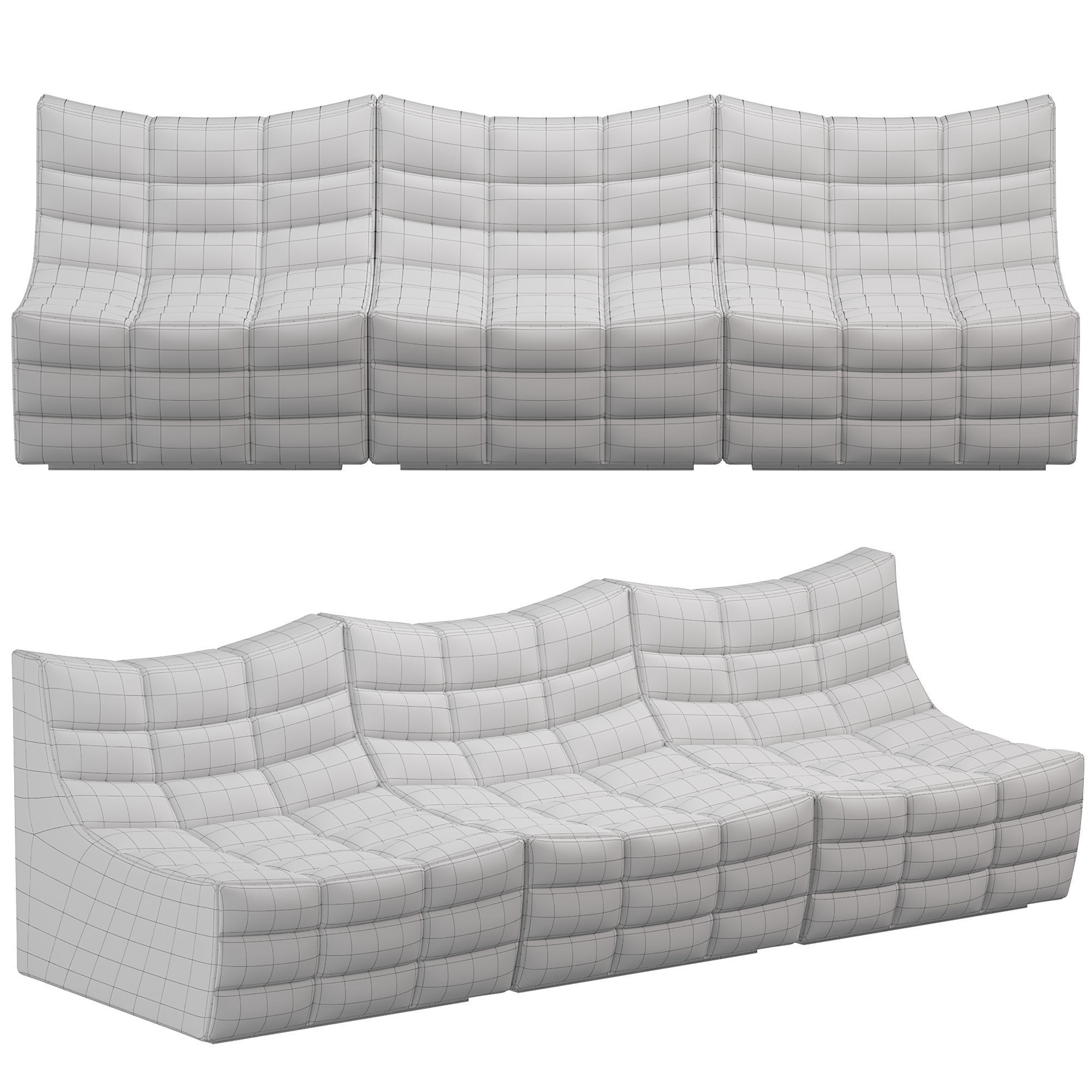 Tanner Open End Sofa by roveconcepts 3D model_2