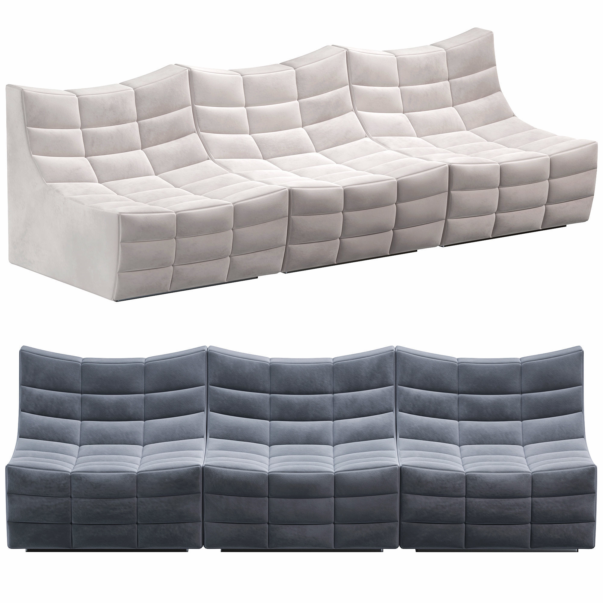 Tanner Open End Sofa by roveconcepts 3D model_1