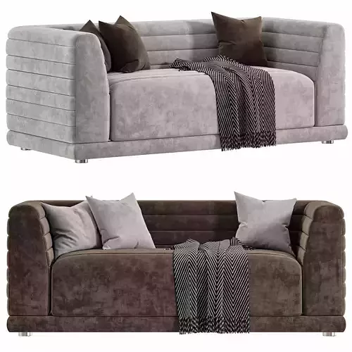 Ivano Loveseat Sofa By Rove Concepts Collection