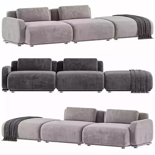 Boden Open End Sofa By Rove Concepts Collection