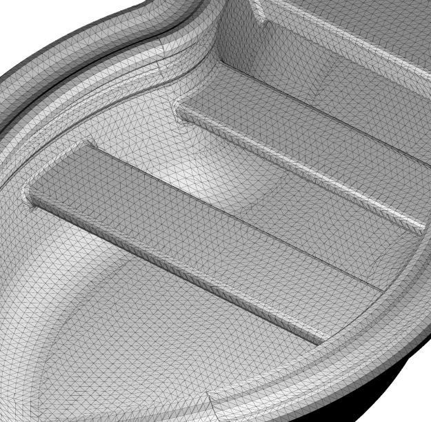 Elegant Fishing Boat Toy 3D model_4