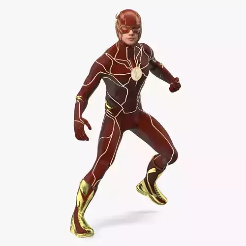 DC Comics Flash Fighting Pose