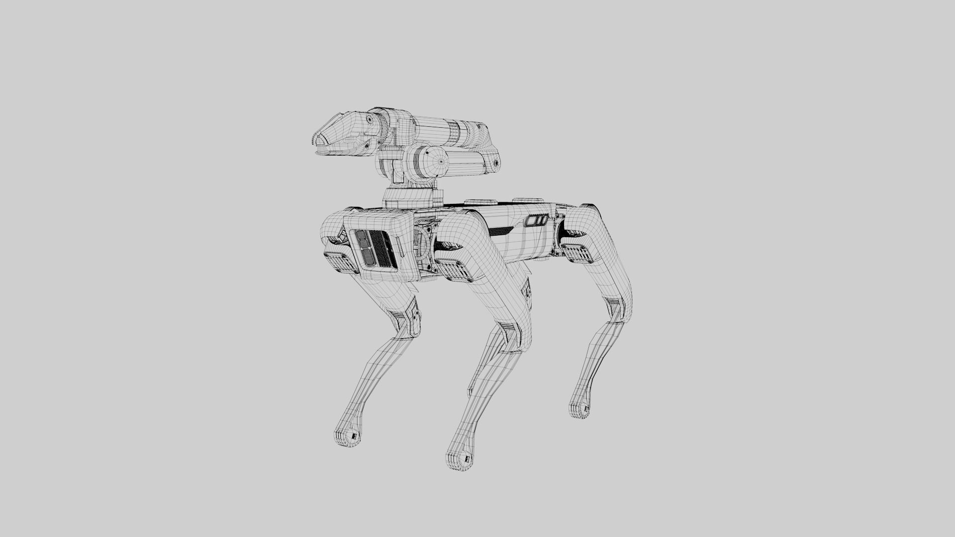 Professional Dog Machine Spot 3D model_13