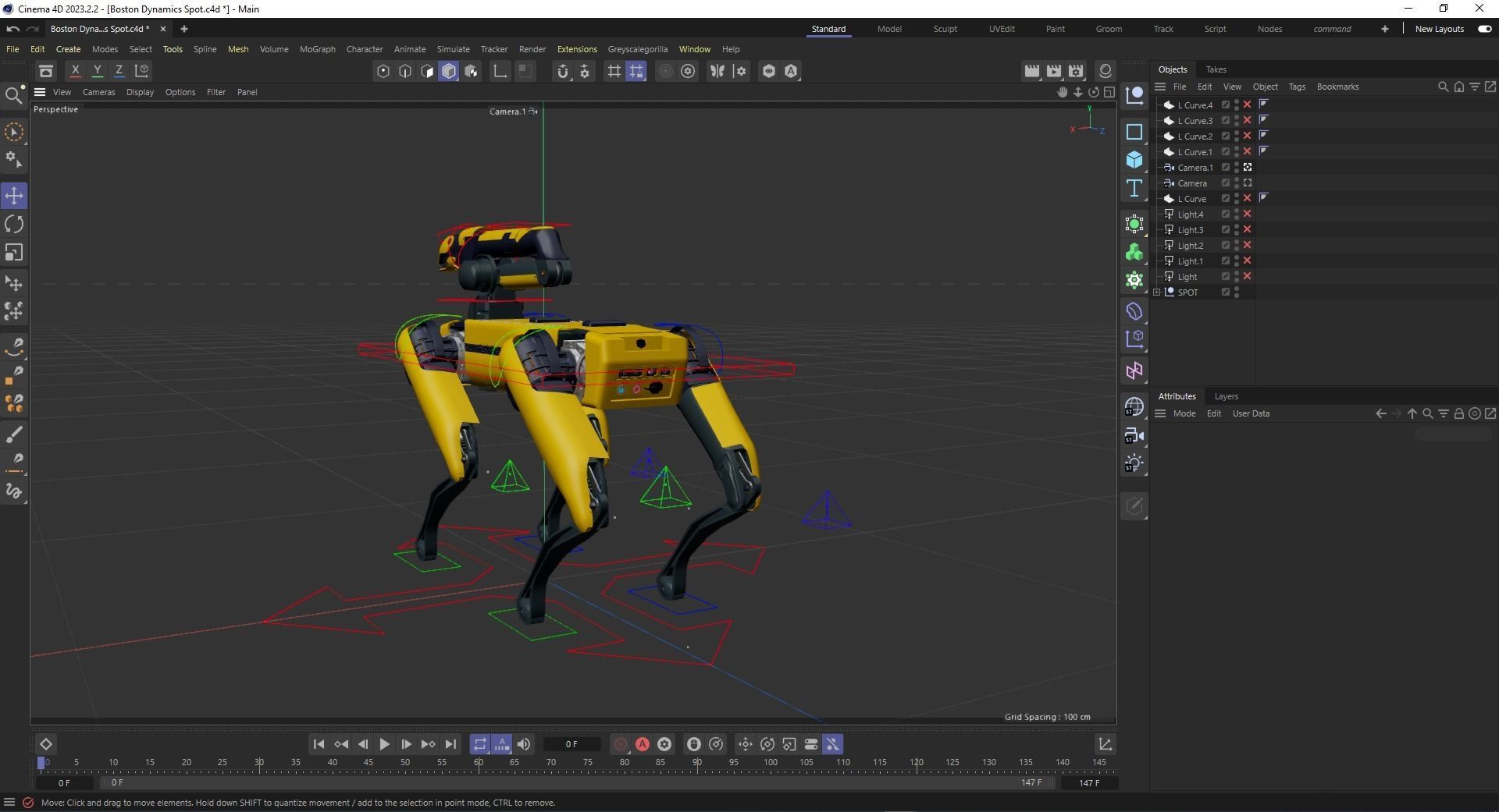 Professional Dog Machine Spot 3D model_10
