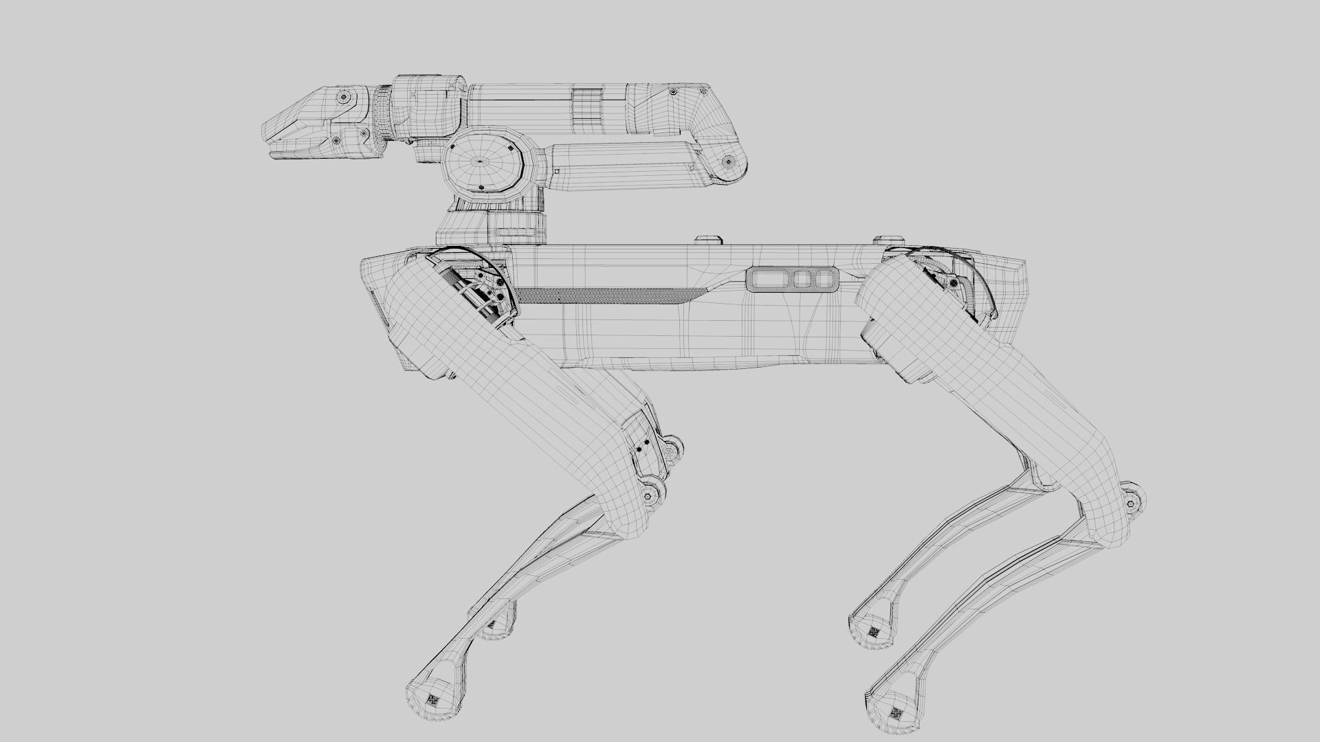 Professional Dog Machine Spot 3D model_12