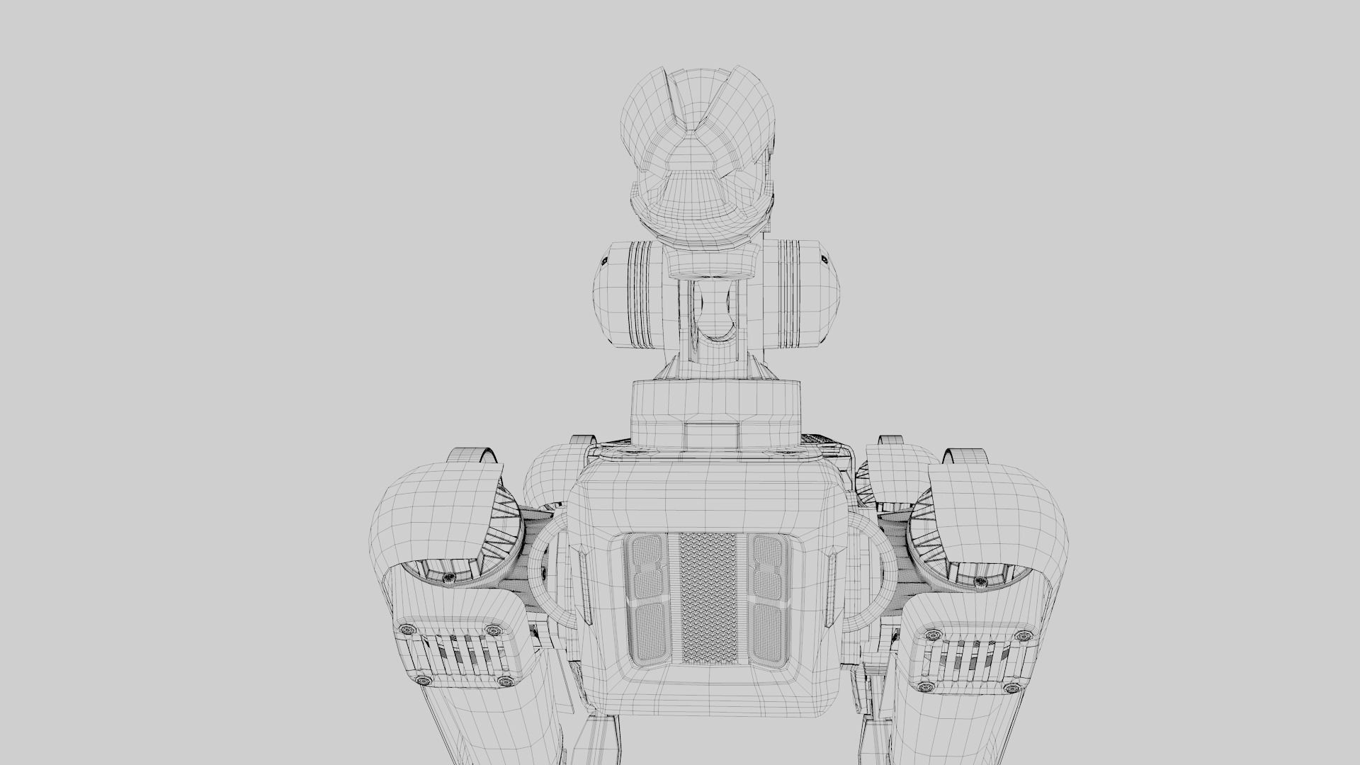 Professional Dog Machine Spot 3D model_7