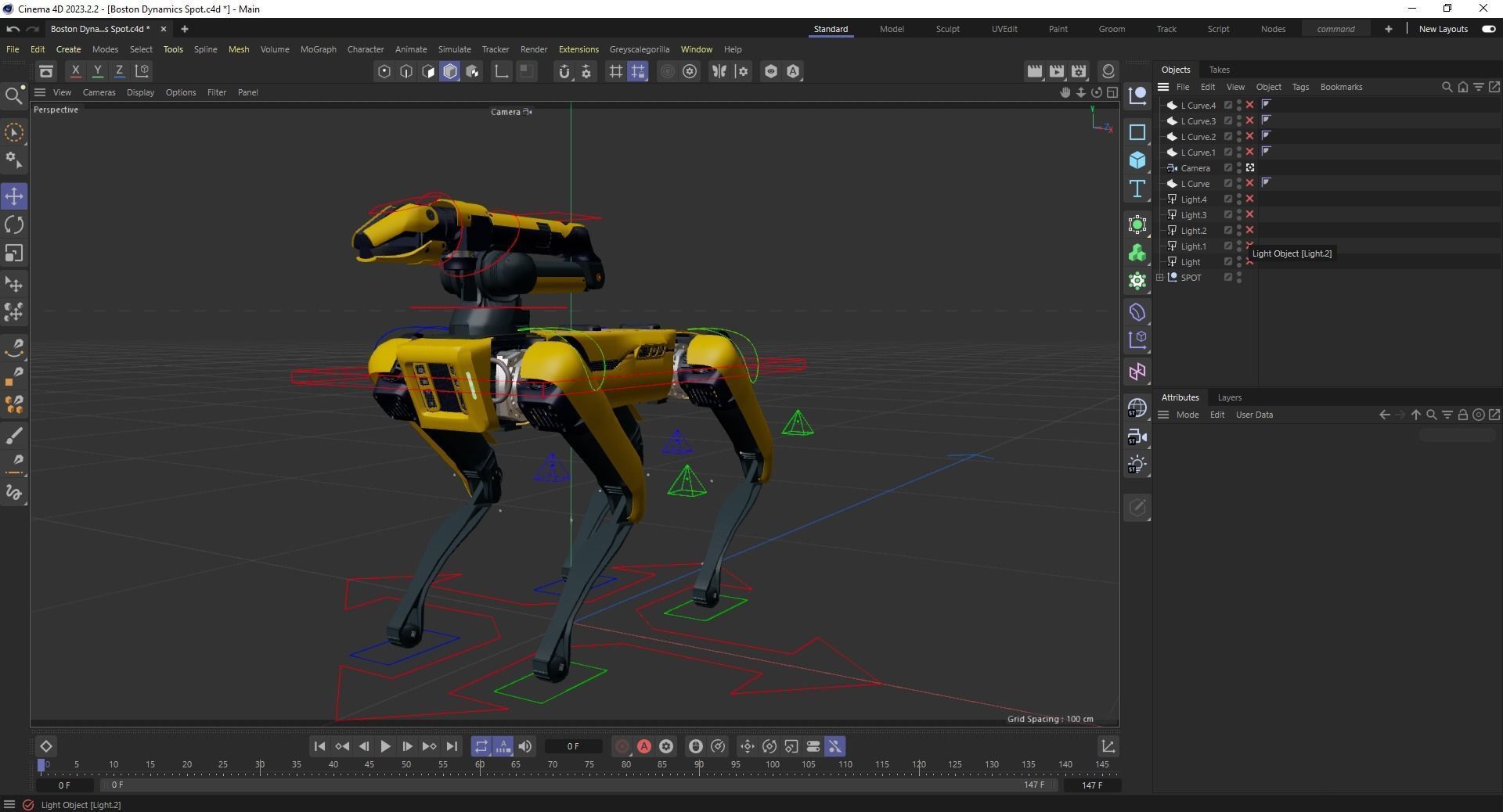 Professional Dog Machine Spot 3D model_3