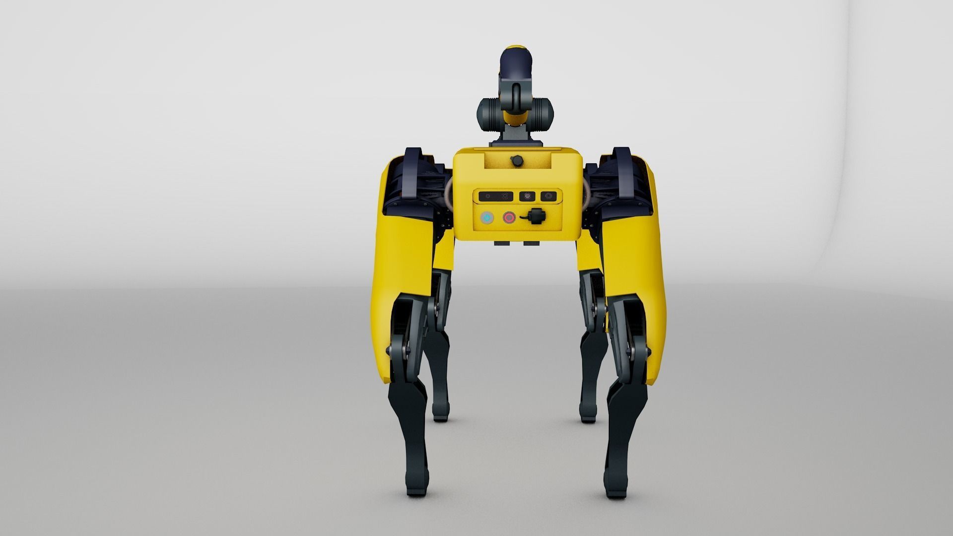 Professional Dog Machine Spot 3D model_23