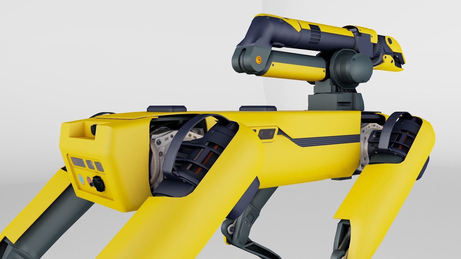 Professional Dog Machine Spot 3D model_27