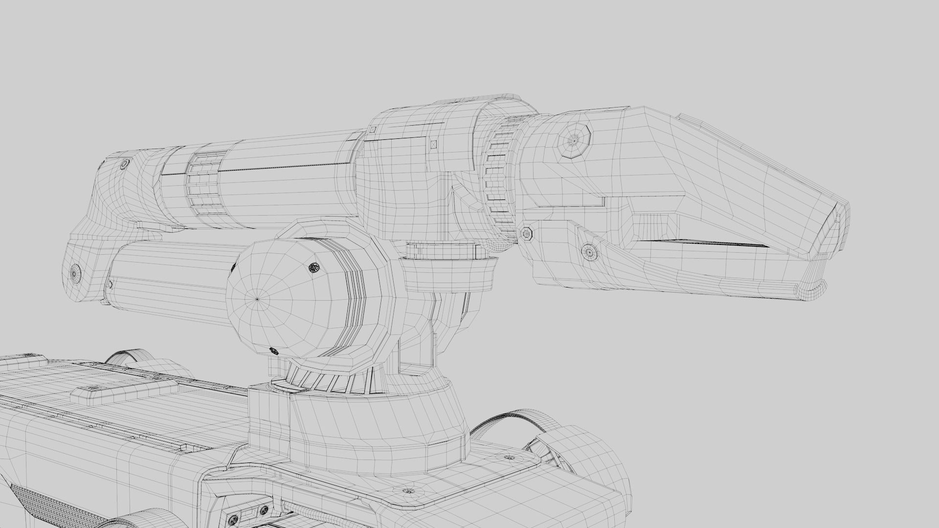 Professional Dog Machine Spot 3D model_6